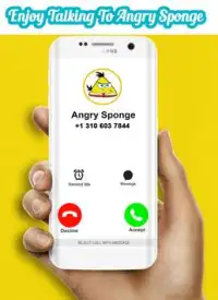 Angry Spong Bob Calling You Screen Shot 4