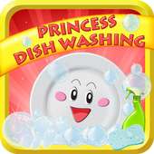 Princess Dish Washing