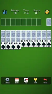 Spider Solitaire: Card Game Screen Shot 0