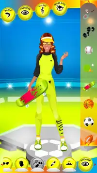 Sport Girl Dress Up Games Screen Shot 4
