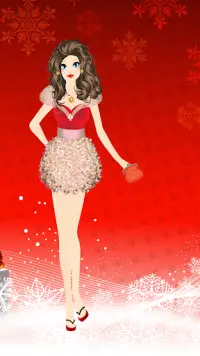 Dress Up Girl Game - Christmas Screen Shot 4