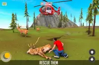 Animal Rescue: Army Helicopter Screen Shot 2