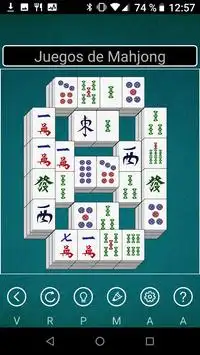Juegos de Mahjong Screen Shot 1