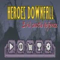 Heroes Downfall: evil castle defence Screen Shot 8