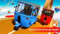 Tuk Tuk Auto Rikshaw Driver Stunts : Tuk Tuk Game Screen Shot 1