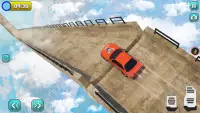 Superhero GT Racing Car Stunt: Mega Ramp Car Games Screen Shot 2