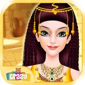 Египетская макияж для кукол - Египетская принцесса