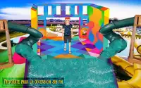 tobogán acuático Juegos deslizantes 3D de aventura Screen Shot 2