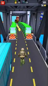 Subway Teenage Ninja Turtles Screen Shot 2