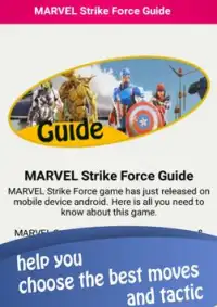 Guide for Marvel Strike Force Screen Shot 3