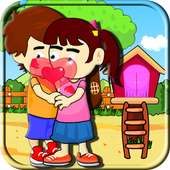 Kissing Game-Kids Love Time