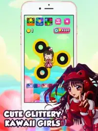 Anime Fidget Spinner Screen Shot 3