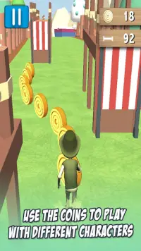 Candy Run: Adventures 3D d coureur de pain d'épice Screen Shot 2