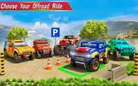 4x4 offroad mengemudi jeep dan simulator parkir Screen Shot 7