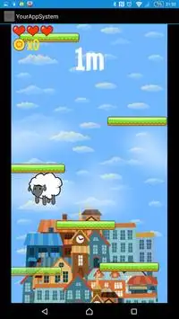 SKIPPER - DOODLE JUMPING SHEEP Screen Shot 1