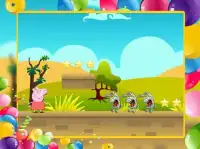 Crazy Licorne Piggy Peppo: Rainbow adventure World Screen Shot 1