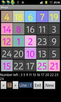 Bingo multiplayer game Screen Shot 3