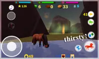 Horse Simulator 3d Animal Game: horse adventure Screen Shot 2