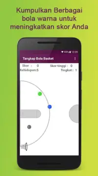 Tangkap Bola Basket Screen Shot 2