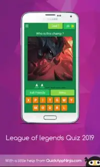 League Of Legends Quiz 2020 Screen Shot 0