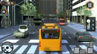 Parking et conduite d'autobus urbains réels Screen Shot 5