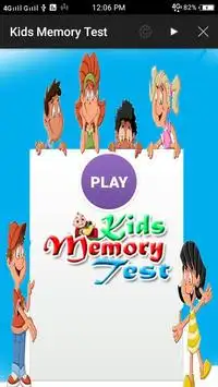 Kids Memory Test Screen Shot 0