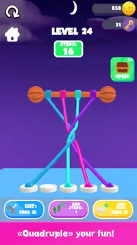 Twisted Ropes 3D Tangle Master Screen Shot 2