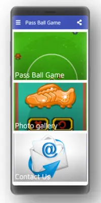 Pass Ball Game Screen Shot 0