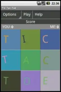 Tic-Tac-Toe Screen Shot 3