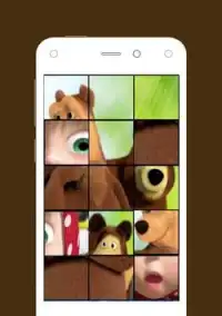 El Oso y macha Bloque Puzzle 2019 Screen Shot 0