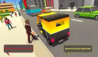 Tuk Tuk Rikshaw Virtual City Simulator Game Screen Shot 2