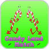 Candy Land Match for Kids