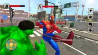 Niesamowity Potwór vs Spiderhero City Battle Screen Shot 8