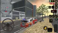 Fire Simulator Truck:City Screen Shot 0