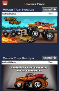 Monster Truck Games Screen Shot 3
