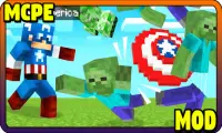 Captain Addon America MCPE - Minecraft Mod Screen Shot 2