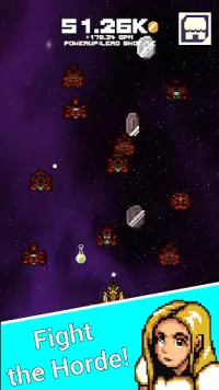 Idle Space Force:Retro Clicker Screen Shot 0