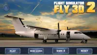 FLIGHT SIMULATOR FLY 3D 2 Screen Shot 0
