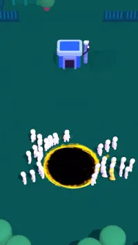 Crowd eater: Black hole game Screen Shot 0