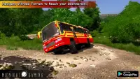 Offroad Coach Simulator : Offroad Bus Games 2021 Screen Shot 0