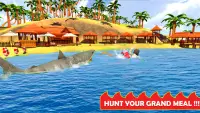 Hungry Shark Attack Game 3D Screen Shot 4