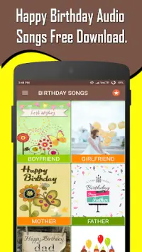 Happy Birthday Songs Offline Screen Shot 0