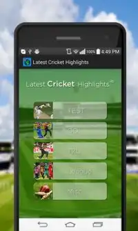 Cricket Highlights HD Screen Shot 2