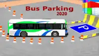 parking bus: simulateur bus parking tout-terrain Screen Shot 2