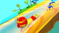 Aqua .io : Aquapark Water Sliding Game Screen Shot 0