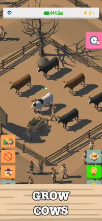 Idle Wild West 3D Simulator Screen Shot 4