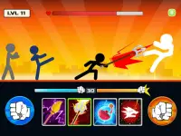 Stickman Fighter : Mega Brawl Screen Shot 6
