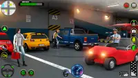 Taxi driving car parking games Screen Shot 3