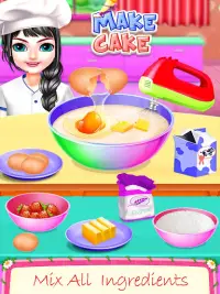 Pagluluto ng Tunay na Cake Screen Shot 1