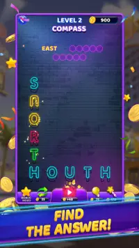 Word Vegas - Free Puzzle Game  Screen Shot 1